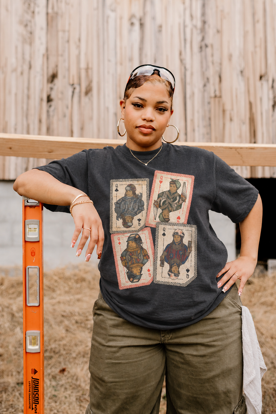4 of a Kind Queens Tee