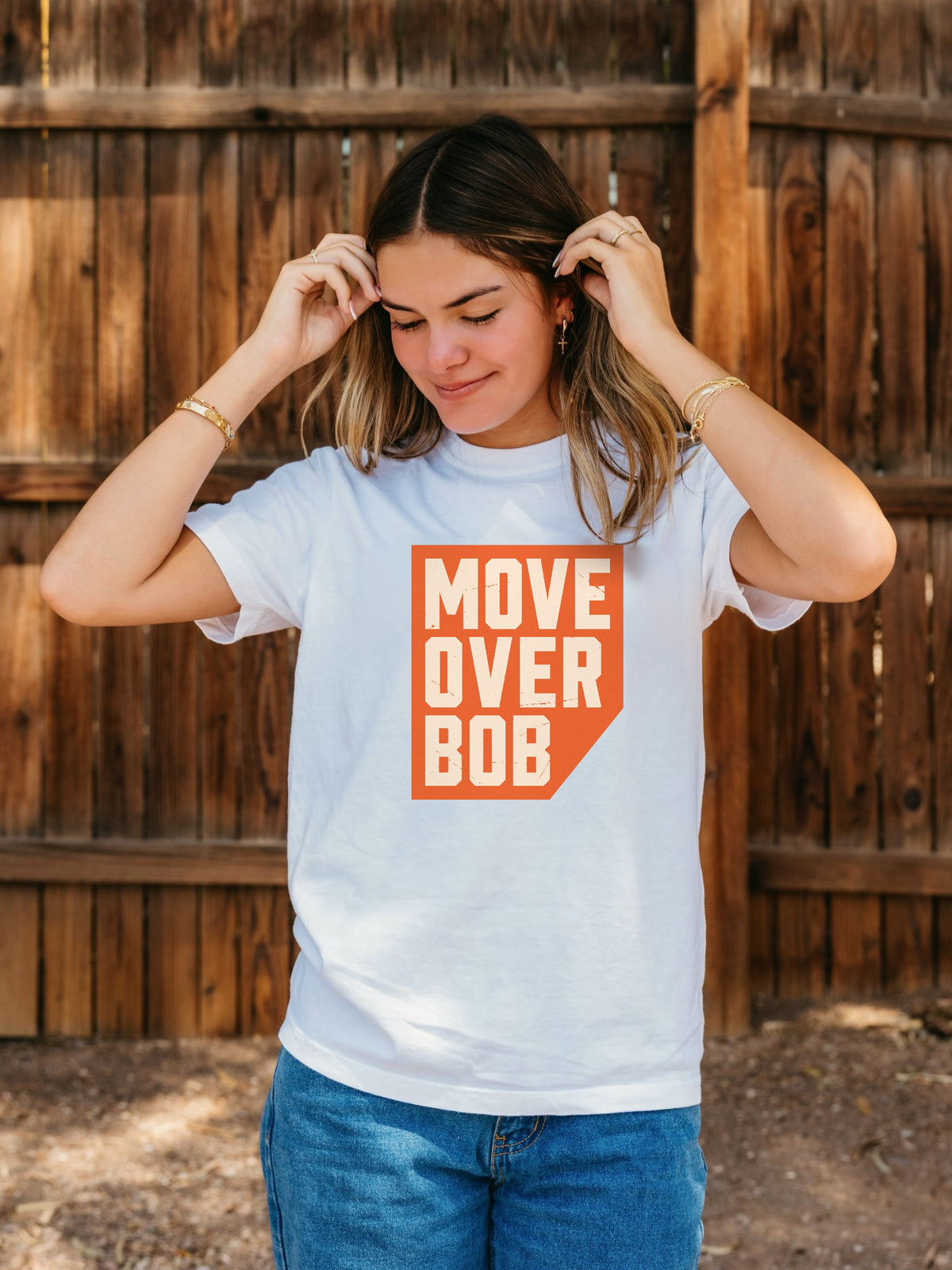 Move Over Bob Logo Tee