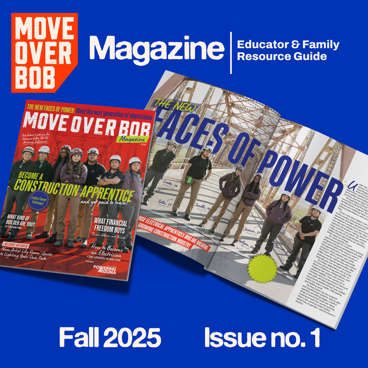 Move Over Bob Magazine Issue 1 - Educator + Family Resources